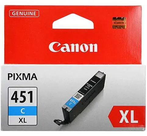 Canon 451XL Cyan Ink for Sharp Color Prints