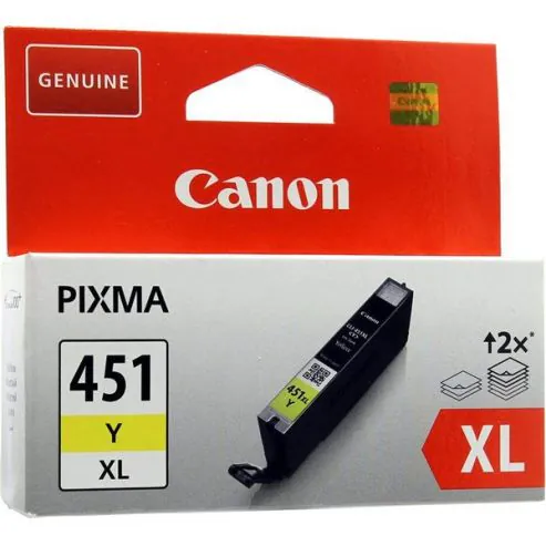 Yellow ink cartridge for Canon PIXMA printers