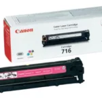 Magenta laser toner cartridge for Canon printers