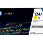 Original HP Yellow LaserJet Toner 124A