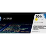 HP 304A Yellow LaserJet Toner Cartridge for Printers
