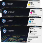 HP 312A LaserJet Toner Cartridge Set