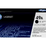 Original HP 49A Black LaserJet Toner Cartridge