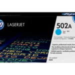 Original HP 502A Cyan LaserJet Toner Cartridge