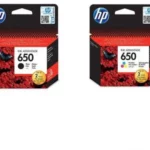 HP 650 Ink Cartridges Set Black and Color