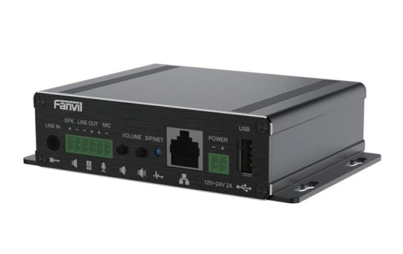 Fanvil SIP IP Audio Gateway Broadcasting