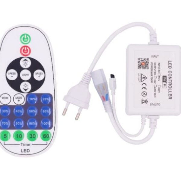 GoSmart LED Controller Dimmer IR Remote one color WiFi