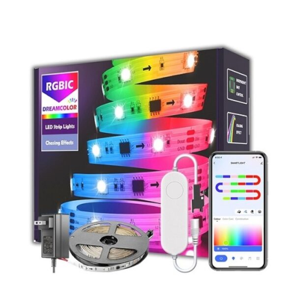 GoSmart WiFi LED Strip Lights RGBIC 10 meter
