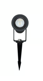 GLOW Outdoor Garden LED Spike Spotlight 6Watt Black
