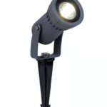 GLOW Outdoor Garden LED Spike Spotlight 6Watt Black