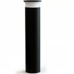 GLOW Waterproof Outdoor LED Bollard Light 80cm 18Watt Black