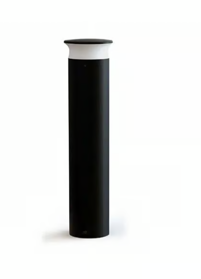 GLOW Waterproof Outdoor LED Bollard Light 80cm 18Watt Black