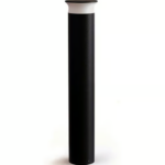GLOW Waterproof Outdoor LED Bollard Light 60cm 9Watt Black