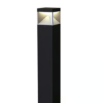 GLOW Waterproof Outdoor LED Bollard Light 80cm 12Watt Black