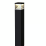 GLOW Waterproof Outdoor LED Bollard Light 50cm 12Watt Black