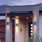 GLOW Up & Down LED Wall Light 2×9Watt Black