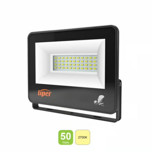 LIPER LED FLOOD LIGHT 50W Lighting color Warm 2700k