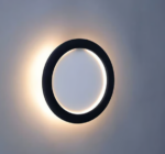 GLOW Adjustable Outdoor LED Wall Light 16Watt Black