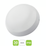 LIPER Round Bulk Head Lam Cover 30W White LED