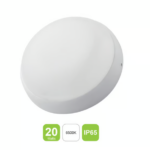 LIPER Round Bulk Head Lamp Cover 20W Warm LED 6500K