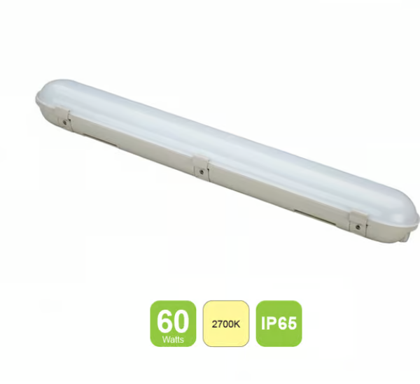 LIPER LED Water proof tubes 60W Warm 2700K