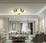 Chandelier Rose Hanger Light