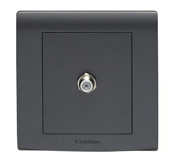 CRABTREE TV(Satellite) socket type F 1 gang CRABTREE TV(Satellite) socket type F 1 gang