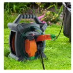 MASTERPLUG 13A 2-Socket IP54 Case Reel with 20m Cable