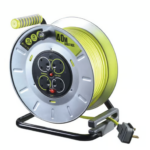 MASTERPLUG Cable Reel 13A with 4 socket oulets - Cable length 40m