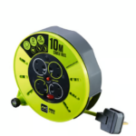 MASTERPLUG Case Reel 13A with 4 socket outlets length 10m