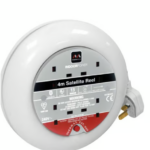 MASTERPLUG 4 Socket Satellite Reel 4m cutout protection