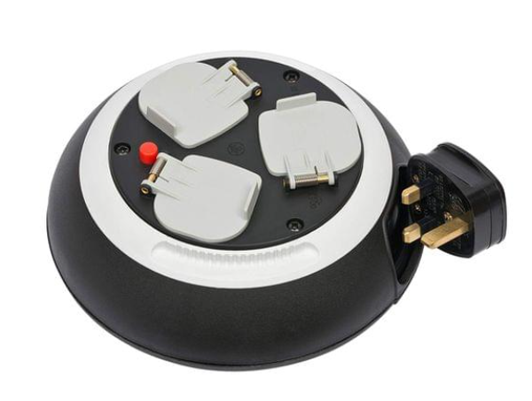 BRENNESTHUL Cable Reels 1.5 mm 3 Socket 3m Plastic