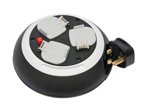 BRENNESTHUL Cable Reels 1.5 mm 3 Socket 3m Plastic