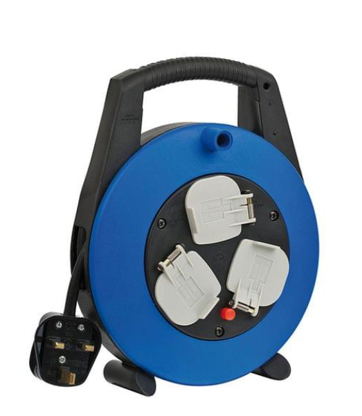 BRENNESTHUL Cable Reels 1.5 mm 3 Socket 5m Plastic