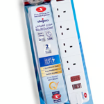 DAJCO Extension 3 Mtr 13A 4 Way W Neon