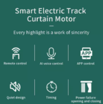 GoSmart Curtain 4.20 Meter Motor Wifi - Image 2