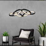 Modern Spiral Chandelier Light