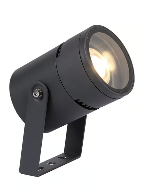 GLOW Outdoor Garden LED Spotlight 9Watt Black