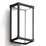 GLOW Outdoor Modern LED Wall Light 12Watt Black