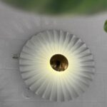 WALL LIGHT 7W 500*145 DIM - White + Gold