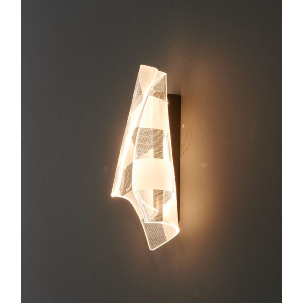 Wall Lamp LED 8W Silver and Grey