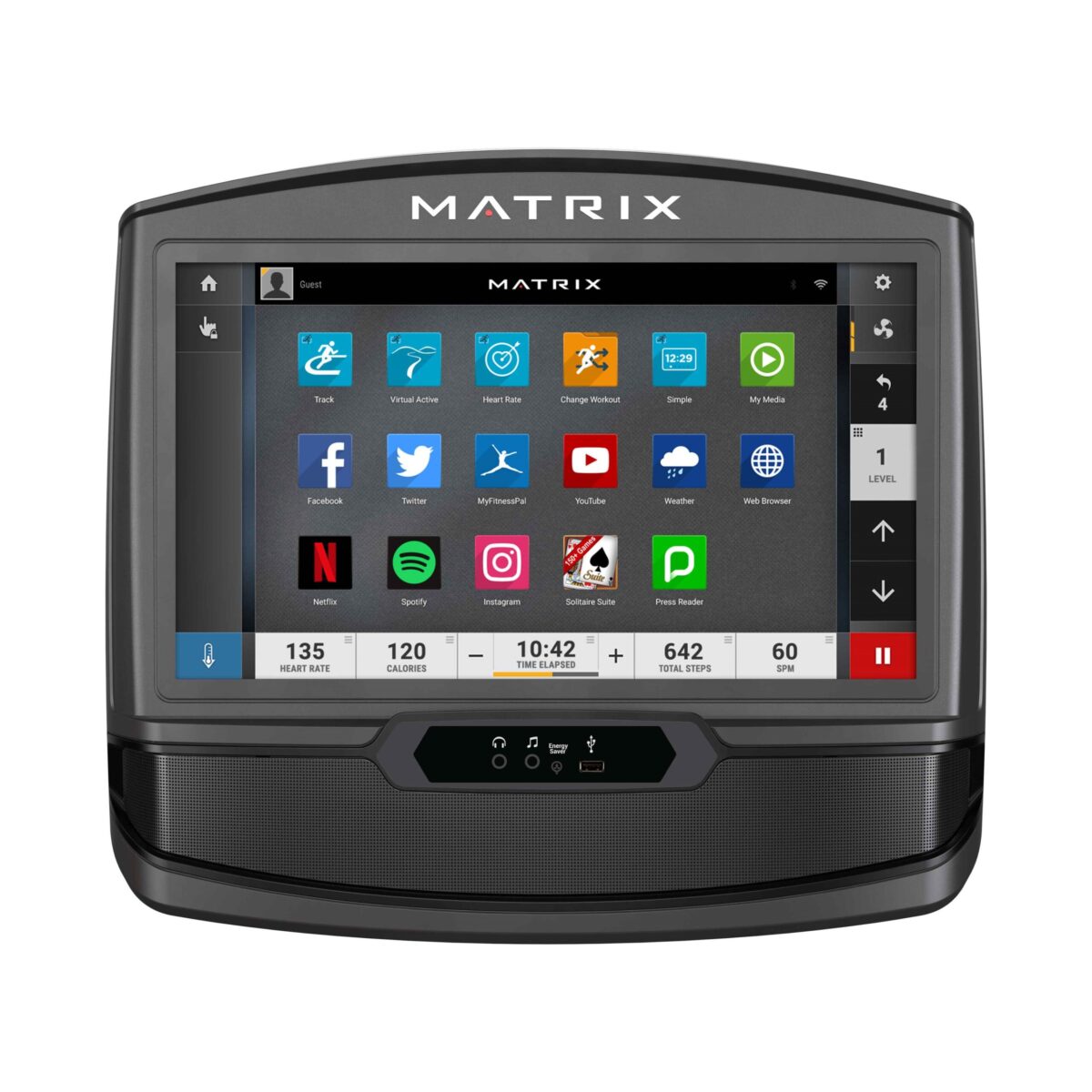 Matrix U50 With XIR Console Upright Bike - Image 3