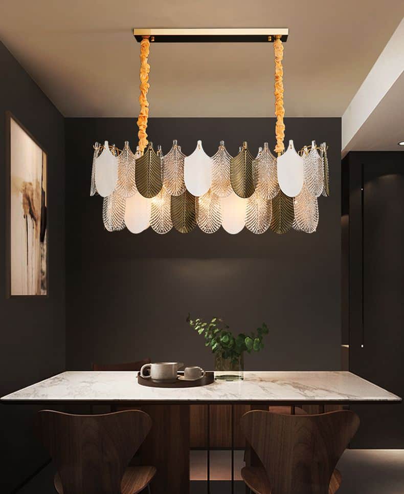 CHANDELIER DESROCH E14 CRYSTAL 3000K LUMINAIRES 50W