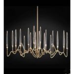 CHANDELIER LUMILUCE G4 MENDOZA MODERNO COPPER SUSPENDED LAMPS