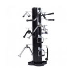 home gym equipment, cable attachment, storage