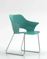 Siye Sled base Lounge Chairs Mixed-Use Chairs Side & Guest Chairs - Image 3