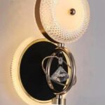 Modern Creative Gold Wall Hanging Lamp For Living Room Bedroom