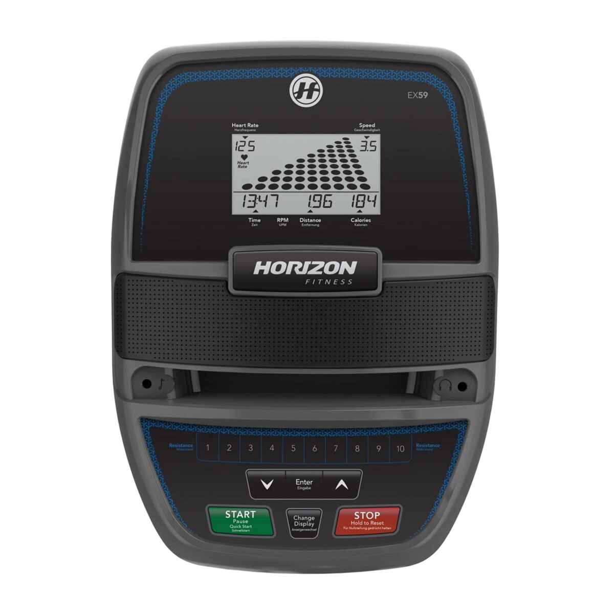 HORIZON FOLDING ELLIPTICAL ANDES EX59 : Personalized Workouts - Image 2