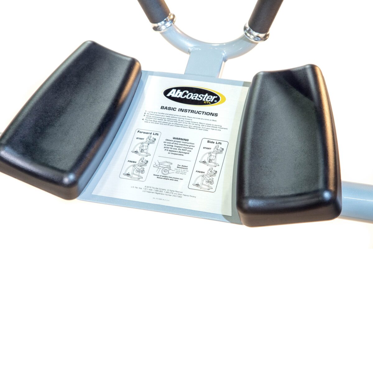 AB Coaster CTL – Silver : Target Your Abs - Image 3