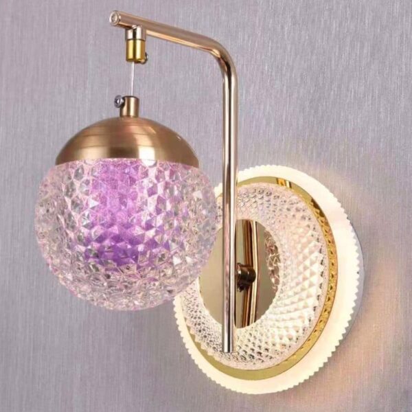 Crystal Wall Lamp Bedroom Bed Lamp Light Luxury